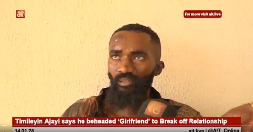 Timileyin Ajayi behead girlfriend